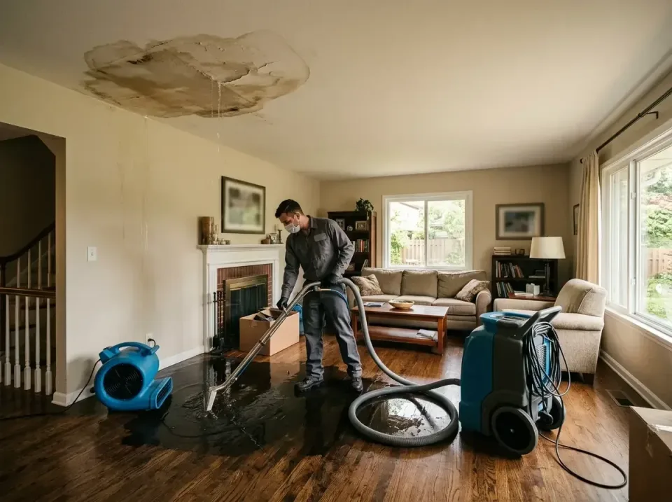 attic-pipe-burst-ceiling-drip-008 — frequently asked questions, Water Damage Restoration & Carpet Care in North Lakeville, MA
